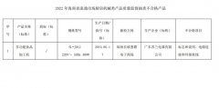 9月23日海南抽查发现1批次多功